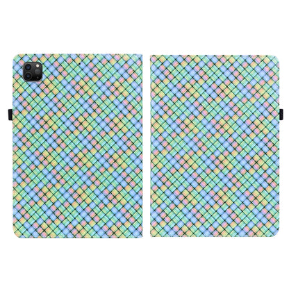Color Weave Smart Leather Tablet Case For iPad Pro 11 2021 / 2020 / 2018 / Air 2020 10.9 (Rainbow) - iPad Pro 11 (2020) Cases by buy2fix | Online Shopping UK | buy2fix
