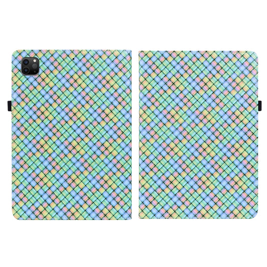 Color Weave Smart Leather Tablet Case For iPad Pro 11 2021 / 2020 / 2018 / Air 2020 10.9 (Rainbow) - iPad Pro 11 (2020) Cases by buy2fix | Online Shopping UK | buy2fix