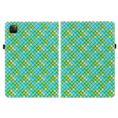 Color Weave Smart Leather Tablet Case For iPad Pro 11 2021 / 2020 / 2018 / Air 2020 10.9 (Green) - iPad Pro 11 (2020) Cases by buy2fix | Online Shopping UK | buy2fix