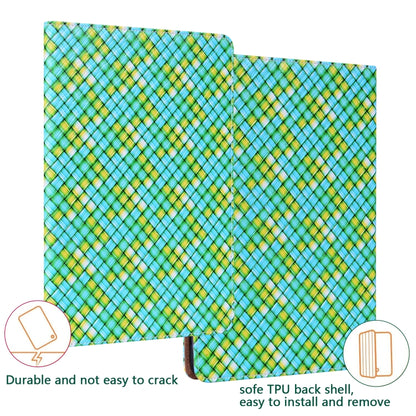 Color Weave Smart Leather Tablet Case For iPad Pro 11 2021 / 2020 / 2018 / Air 2020 10.9 (Green) - iPad Pro 11 (2020) Cases by buy2fix | Online Shopping UK | buy2fix