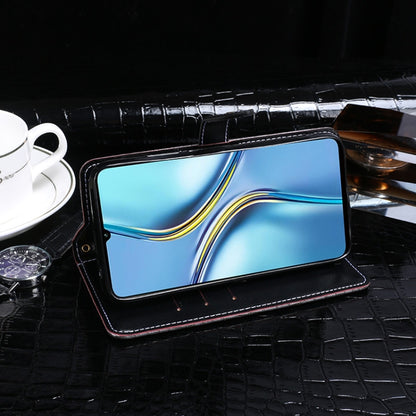 For Honor X30 Max idewei Crocodile Texture Horizontal Flip Phone Leather Phone Case(Black) - Honor Cases by idewei | Online Shopping UK | buy2fix