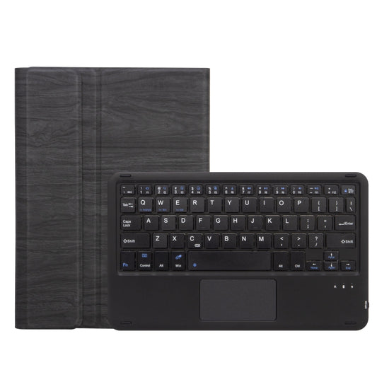 SFGO-A Tree Texture Bluetooth Keyboard Leather Case with Touchpad For Microsoft Surface Go 4 / 3 / 2 / 1(Black + Black) by buy2fix