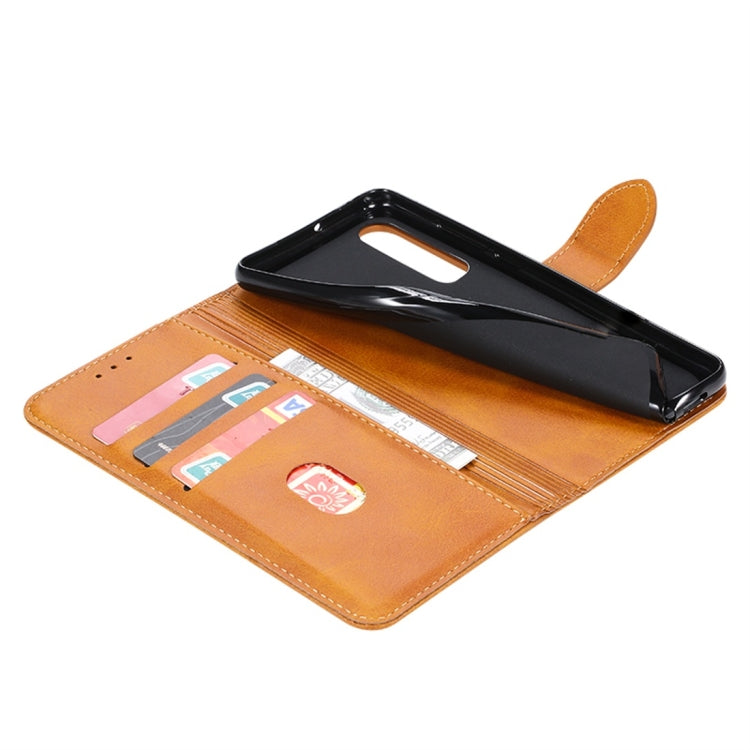 For Huawei P30 GUSSIM Business Style Horizontal Flip Leather Case with Holder & Card Slots & Wallet(Red) - Huawei Cases by GUSSIM | Online Shopping UK | buy2fix