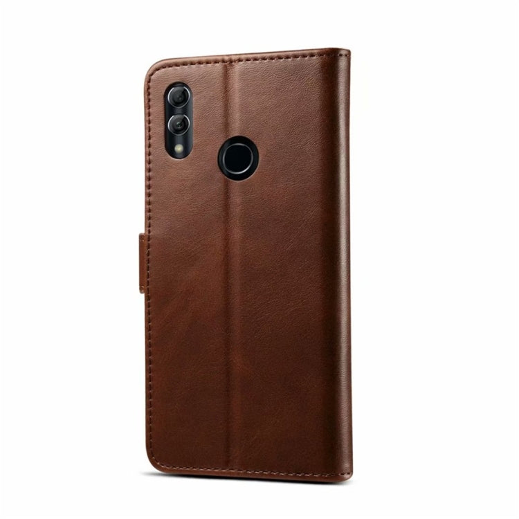 For Huawei P30 Lite GUSSIM Business Style Horizontal Flip Leather Case with Holder & Card Slots & Wallet(Brown) - Huawei Cases by GUSSIM | Online Shopping UK | buy2fix