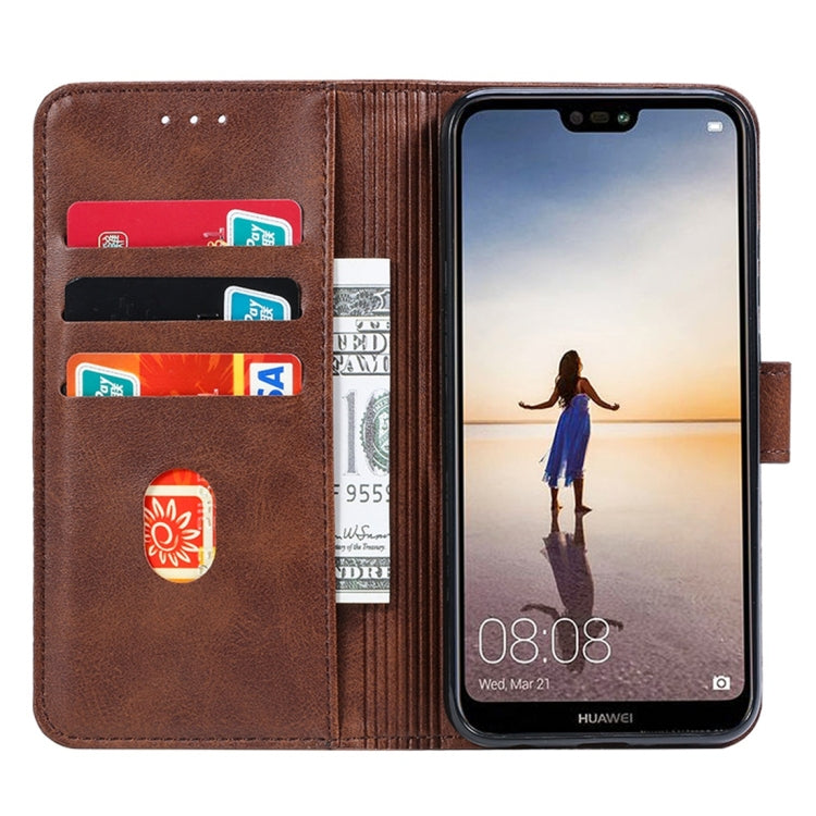 For Huawei P30 Lite GUSSIM Business Style Horizontal Flip Leather Case with Holder & Card Slots & Wallet(Brown) - Huawei Cases by GUSSIM | Online Shopping UK | buy2fix