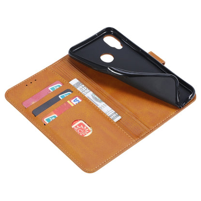 For Huawei P30 Lite GUSSIM Business Style Horizontal Flip Leather Case with Holder & Card Slots & Wallet(Brown) - Huawei Cases by GUSSIM | Online Shopping UK | buy2fix