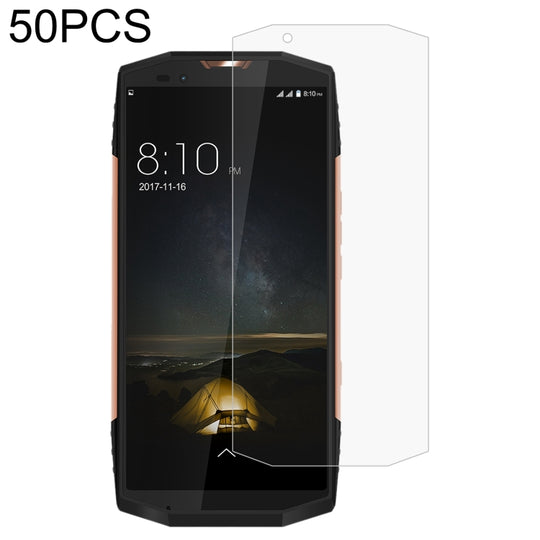 50 PCS 0.26mm 9H 2.5D Tempered Glass Film For Blackview BV9000