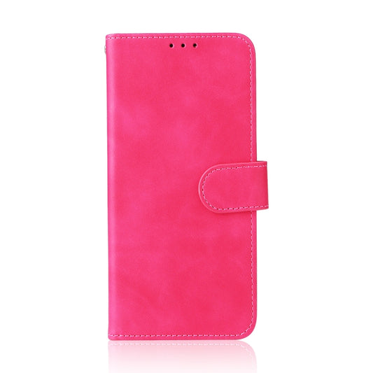 For Ulefone Armor X9 Skin Feel Magnetic Buckle Calf Texture PU Phone Case(Rose Red) by buy2fix