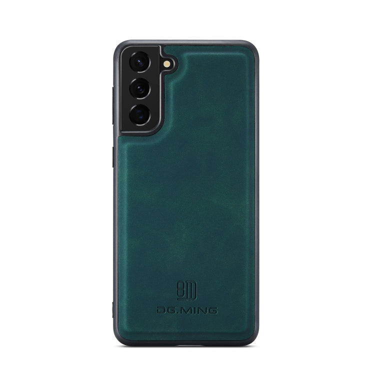 For Samsung Galaxy S22+ 5G DG.MING M2 Series 3-Fold Multi Card Bag Back Cover Phone Case(Green) by DG.MING