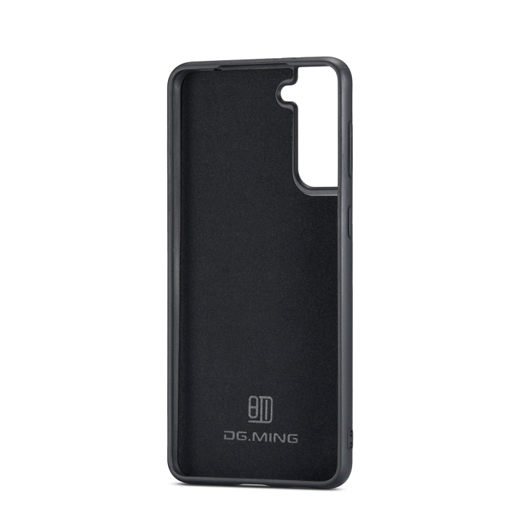 For Samsung Galaxy S22+ 5G DG.MING M2 Series 3-Fold Multi Card Bag Back Cover Phone Case(Green) by DG.MING