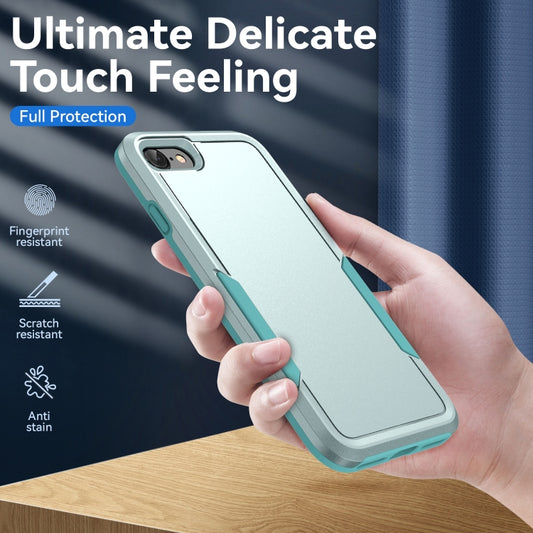 For iPhone SE 2022 / SE 2020 / 8 / 7 Pioneer Armor Heavy Duty PC + TPU Phone Case(Green) by buy2fix