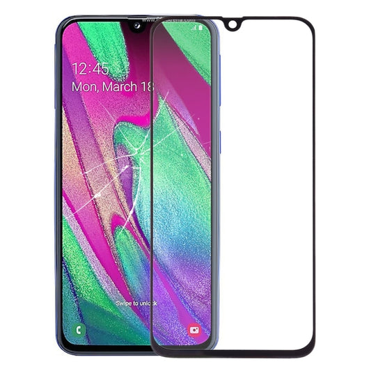 For Samsung Galaxy A40 Front Screen Outer Glass Lens with OCA Optically Clear Adhesive - Outer Glass Lens by buy2fix | Online Shopping UK | buy2fix
