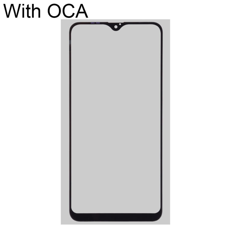For Samsung Galaxy A12 Front Screen Outer Glass Lens with OCA Optically Clear Adhesive - Outer Glass Lens by buy2fix | Online Shopping UK | buy2fix