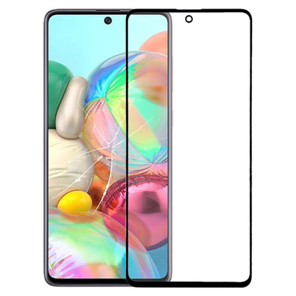 For Samsung Galaxy A71 Front Screen Outer Glass Lens with OCA Optically Clear Adhesive - Outer Glass Lens by buy2fix | Online Shopping UK | buy2fix