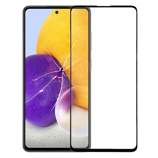 For Samsung Galaxy A72 Front Screen Outer Glass Lens with OCA Optically Clear Adhesive - Outer Glass Lens by buy2fix | Online Shopping UK | buy2fix