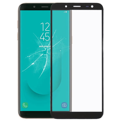 For Samsung Galaxy J6 / J600 Front Screen Outer Glass Lens with OCA Optically Clear Adhesive - Outer Glass Lens by buy2fix | Online Shopping UK | buy2fix