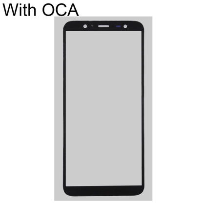 For Samsung Galaxy J8 / J810 Front Screen Outer Glass Lens with OCA Optically Clear Adhesive - Outer Glass Lens by buy2fix | Online Shopping UK | buy2fix