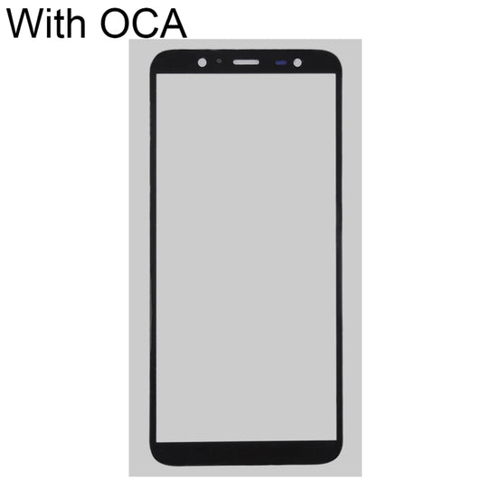 For Samsung Galaxy J8 / J810 Front Screen Outer Glass Lens with OCA Optically Clear Adhesive - Outer Glass Lens by buy2fix | Online Shopping UK | buy2fix
