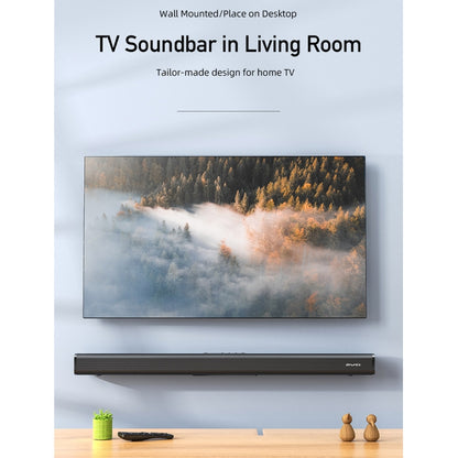 awei Y999 Desktop Wireless Bluetooth Speaker Soundbar(Black) - Desktop Speaker by awei | Online Shopping UK | buy2fix