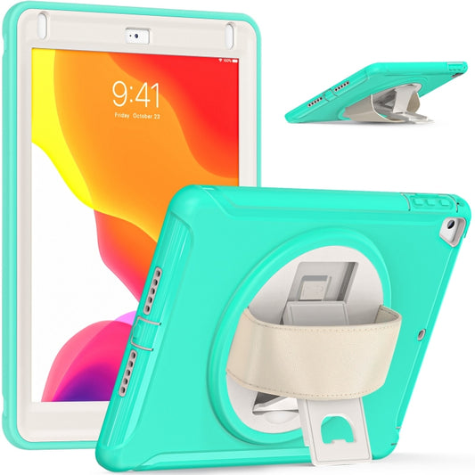 360 Degree Rotation PC + TPU Tablet Case For iPad 9.7 2018 / 2017(Mint Green) - iPad 9.7 (2018) & (2017) Cases by buy2fix | Online Shopping UK | buy2fix