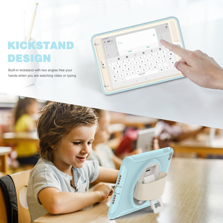 360 Degree Rotation PC + TPU Tablet Case For iPad mini 5 / 4(Ice Blue) - iPad mini (2019) / mini 5 Cases by buy2fix | Online Shopping UK | buy2fix
