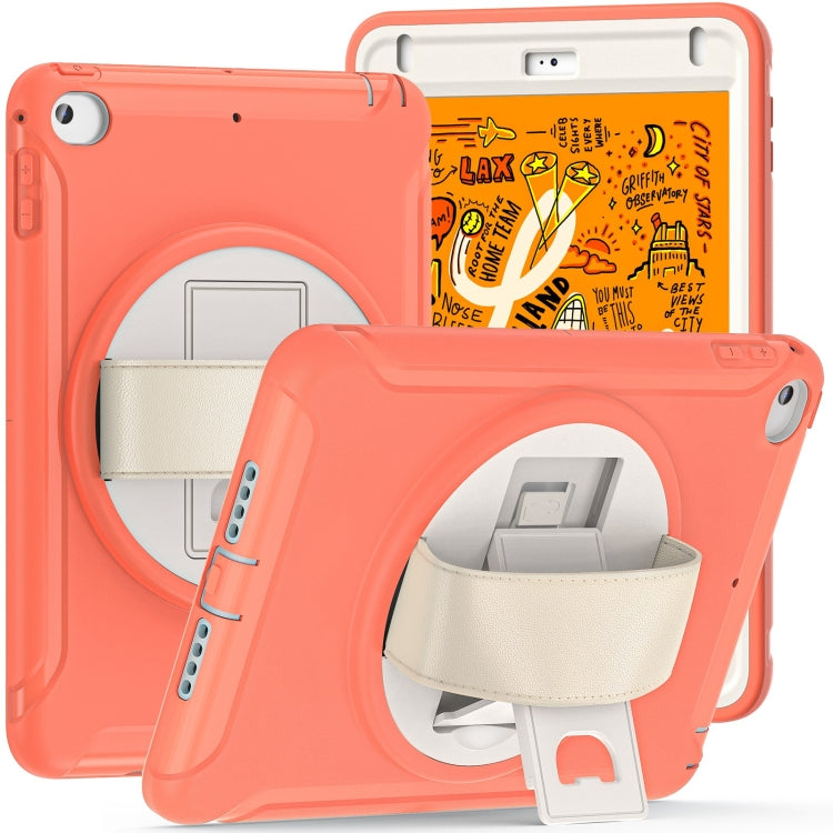360 Degree Rotation PC + TPU Tablet Case For iPad mini 5 / 4(Coral Orange) - iPad mini (2019) / mini 5 Cases by buy2fix | Online Shopping UK | buy2fix