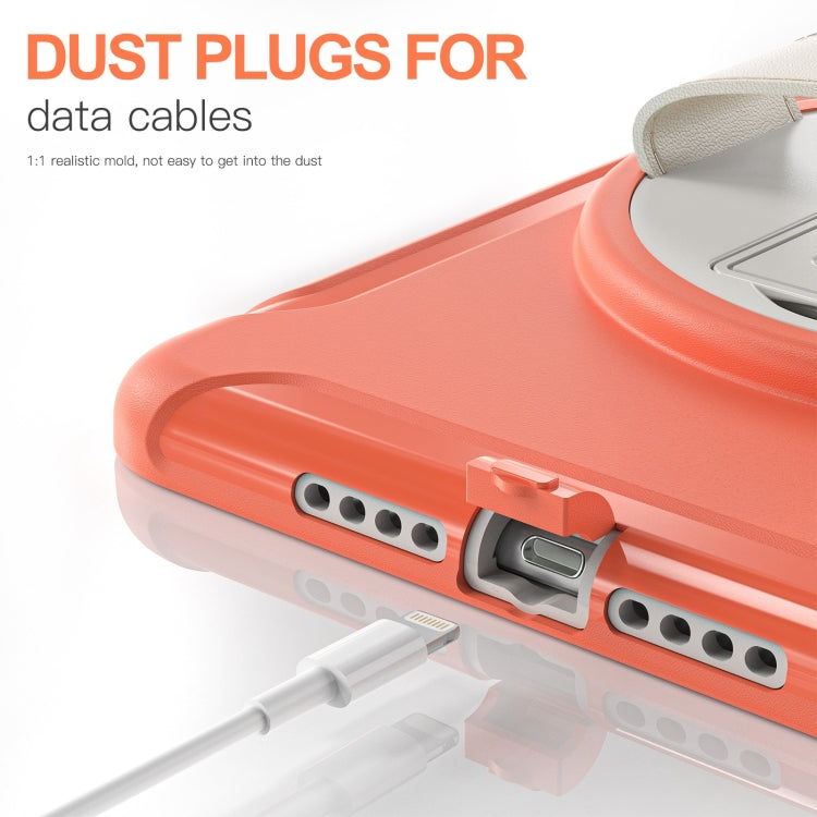 360 Degree Rotation PC + TPU Tablet Case For iPad mini 5 / 4(Coral Orange) - iPad mini (2019) / mini 5 Cases by buy2fix | Online Shopping UK | buy2fix