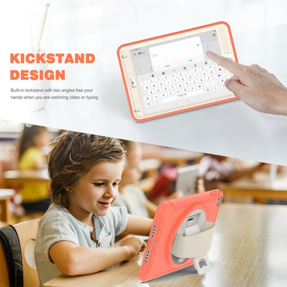 360 Degree Rotation PC + TPU Tablet Case For iPad mini 5 / 4(Coral Orange) - iPad mini (2019) / mini 5 Cases by buy2fix | Online Shopping UK | buy2fix