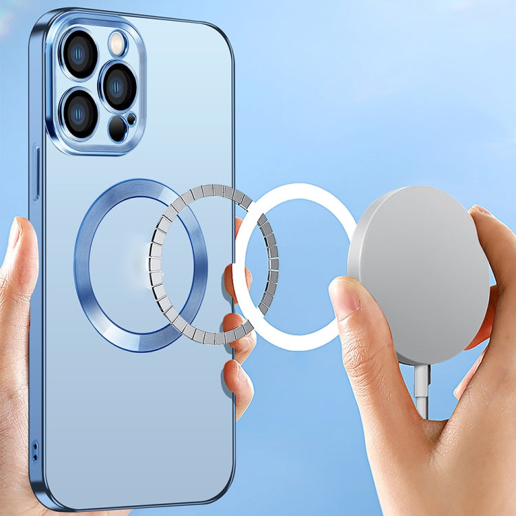 For iPhone 11 Nebula Series MagSafe Magnetic Phone Case (Silver) - iPhone 11 Cases by buy2fix | Online Shopping UK | buy2fix