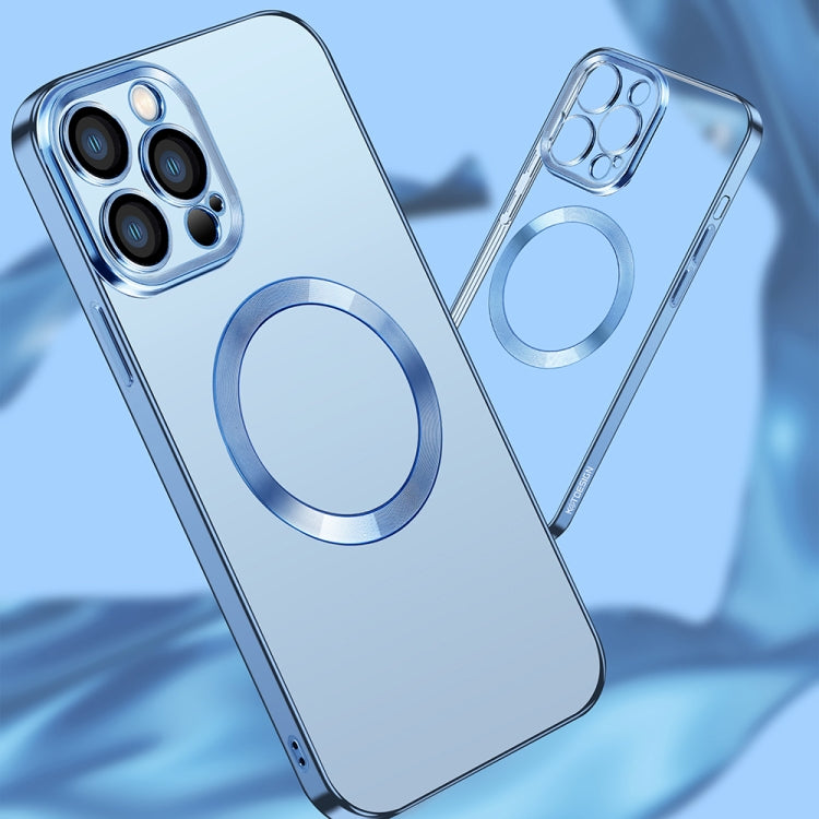 For iPhone 11 Nebula Series MagSafe Magnetic Phone Case (Blue) - iPhone 11 Cases by buy2fix | Online Shopping UK | buy2fix