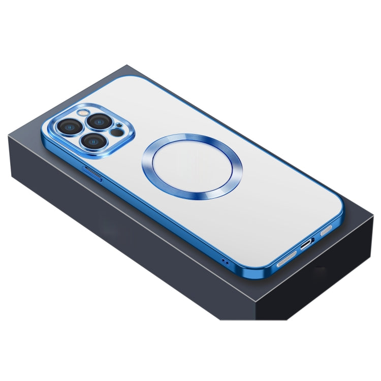 For iPhone 13 Nebula Series MagSafe Magnetic Phone Case(Blue) - iPhone 13 Cases by buy2fix | Online Shopping UK | buy2fix