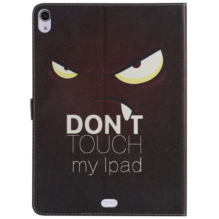 For iPad Pro 11 (2018) Colored Drawing Pattern Horizontal Flip PU Leather Case with Holder & Card Slots & Wallet(Eye) - iPad Pro 11 (2018) Cases by buy2fix | Online Shopping UK | buy2fix