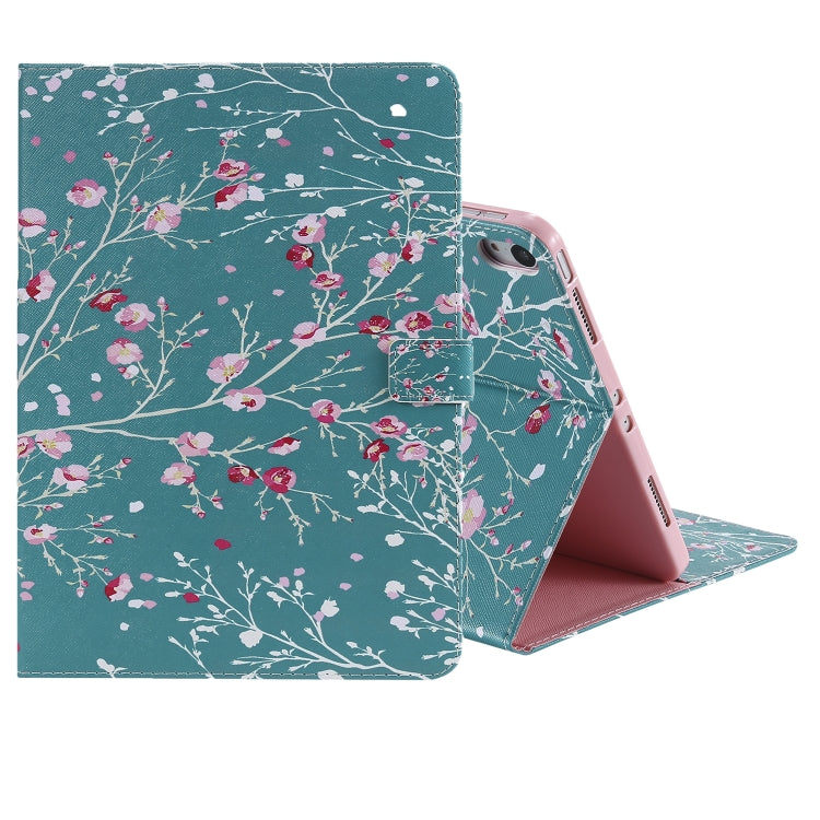 For iPad Pro 11 (2018) Colored Drawing Pattern Horizontal Flip PU Leather Case with Holder & Card Slots & Wallet(Apricot Tree) - iPad Pro 11 (2018) Cases by buy2fix | Online Shopping UK | buy2fix
