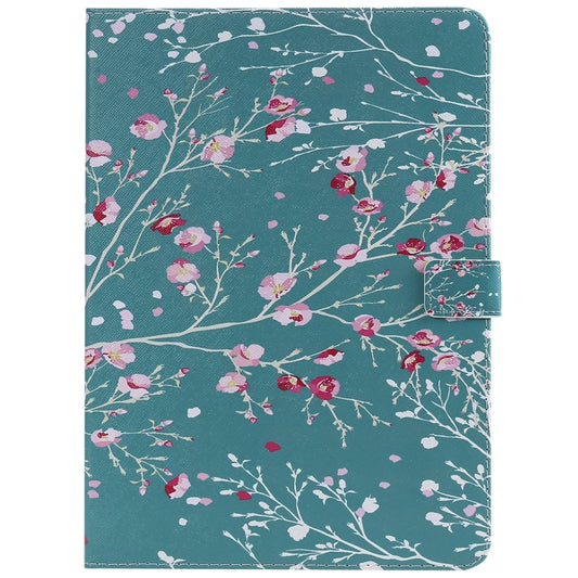 For iPad Pro 11 (2018) Colored Drawing Pattern Horizontal Flip PU Leather Case with Holder & Card Slots & Wallet(Apricot Tree) - iPad Pro 11 (2018) Cases by buy2fix | Online Shopping UK | buy2fix