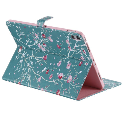 For iPad Pro 11 (2018) Colored Drawing Pattern Horizontal Flip PU Leather Case with Holder & Card Slots & Wallet(Apricot Tree) - iPad Pro 11 (2018) Cases by buy2fix | Online Shopping UK | buy2fix