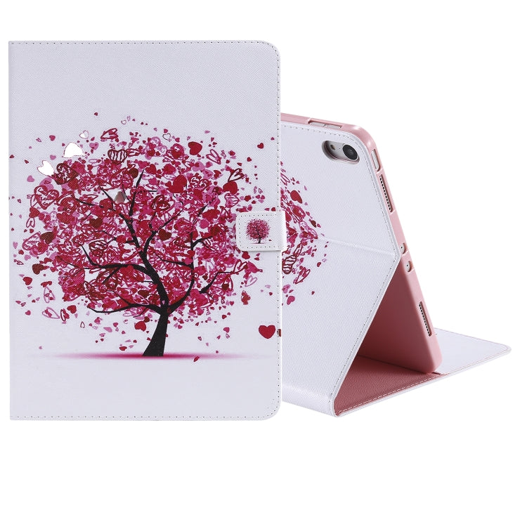 For iPad Pro 11 (2018) Colored Drawing Pattern Horizontal Flip PU Leather Case with Holder & Card Slots & Wallet(Colored Tree) - iPad Pro 11 (2018) Cases by buy2fix | Online Shopping UK | buy2fix