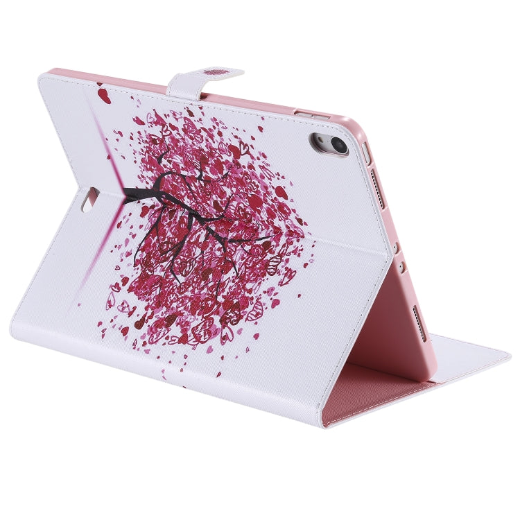 For iPad Pro 11 (2018) Colored Drawing Pattern Horizontal Flip PU Leather Case with Holder & Card Slots & Wallet(Colored Tree) - iPad Pro 11 (2018) Cases by buy2fix | Online Shopping UK | buy2fix