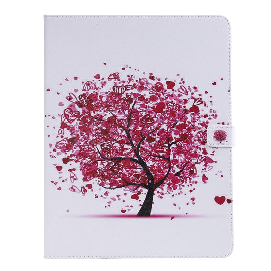 for iPad Pro 12.9 (2018) Colored Drawing Pattern Horizontal Flip PU Leather Case with Holder & Card Slots & Wallet (Colored Tree) - iPad Pro 12.9 (2018) Cases by buy2fix | Online Shopping UK | buy2fix