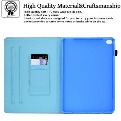 Sewing Pen Slot Leather Tablet Case For iPad 9.7 2018 & 2017(Night Wolf) - iPad 9.7 (2018) & (2017) Cases by buy2fix | Online Shopping UK | buy2fix