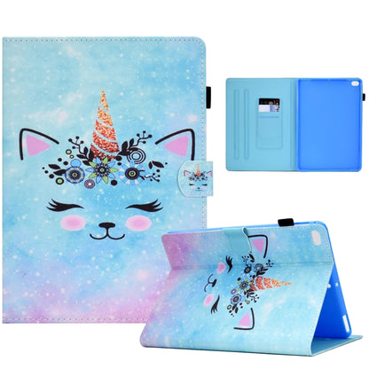 Sewing Pen Slot Leather Tablet Case For iPad 9.7 2018 & 2017(Wildebeest) - iPad 9.7 (2018) & (2017) Cases by buy2fix | Online Shopping UK | buy2fix