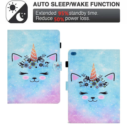 Sewing Pen Slot Leather Tablet Case For iPad 9.7 2018 & 2017(Wildebeest) - iPad 9.7 (2018) & (2017) Cases by buy2fix | Online Shopping UK | buy2fix