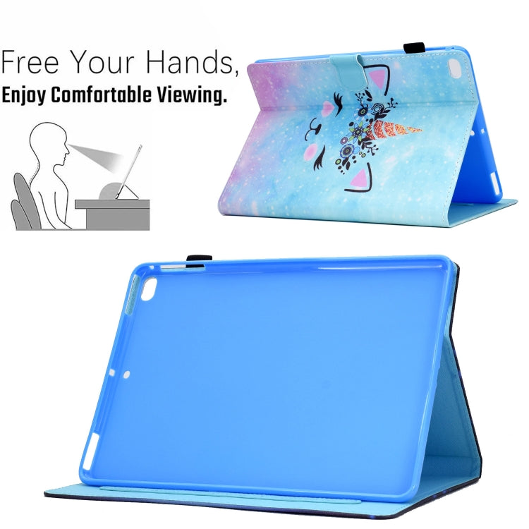 Sewing Pen Slot Leather Tablet Case For iPad 9.7 2018 & 2017(Wildebeest) - iPad 9.7 (2018) & (2017) Cases by buy2fix | Online Shopping UK | buy2fix