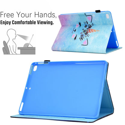 Sewing Pen Slot Leather Tablet Case For iPad 9.7 2018 & 2017(Wildebeest) - iPad 9.7 (2018) & (2017) Cases by buy2fix | Online Shopping UK | buy2fix