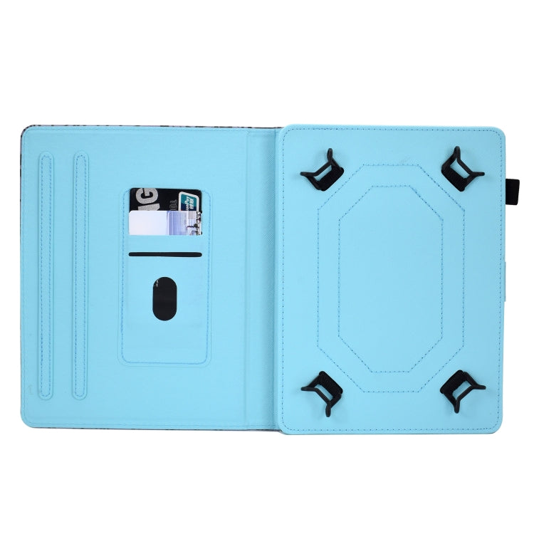 For 7 inch Tablet Electric Pressed TPU Leather Tablet Case(Butterfly) - 7 inch by buy2fix | Online Shopping UK | buy2fix