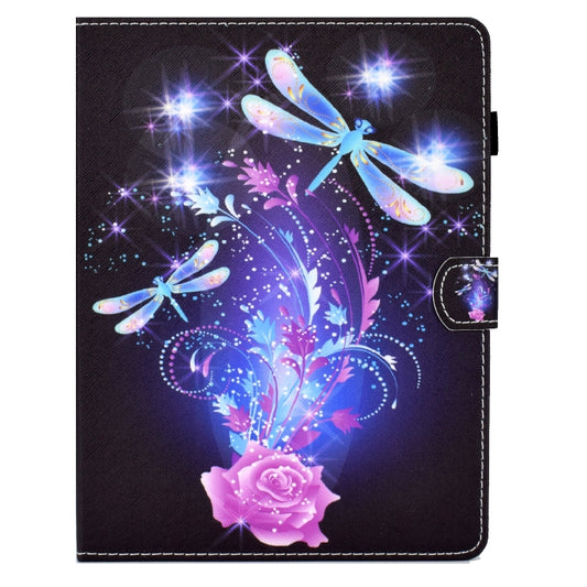 For 8 inch Tablet Electric Pressed TPU Leather Tablet Case(Butterfly) - 8 inch by buy2fix | Online Shopping UK | buy2fix