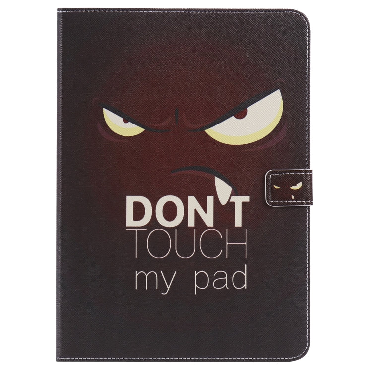 For iPad 5 & 6 Colored Drawing Pattern Horizontal Flip PU Leather Case with Holder & Card Slots & Wallet & Sleep / Wake-up Function(Eye) - More iPad Cases by buy2fix | Online Shopping UK | buy2fix