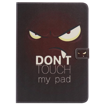 For iPad 5 & 6 Colored Drawing Pattern Horizontal Flip PU Leather Case with Holder & Card Slots & Wallet & Sleep / Wake-up Function(Eye) - More iPad Cases by buy2fix | Online Shopping UK | buy2fix