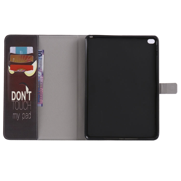 For iPad 5 & 6 Colored Drawing Pattern Horizontal Flip PU Leather Case with Holder & Card Slots & Wallet & Sleep / Wake-up Function(Eye) - More iPad Cases by buy2fix | Online Shopping UK | buy2fix