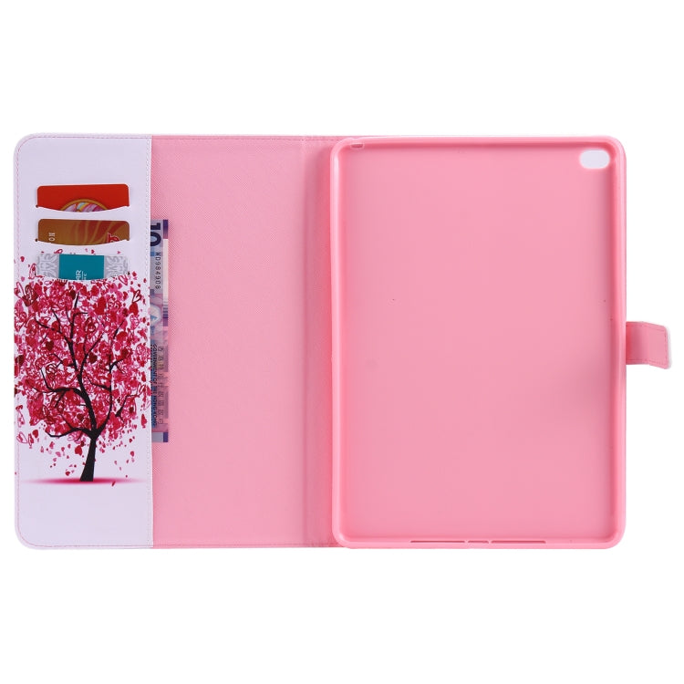 For iPad 5 & 6 Colored Drawing Pattern Horizontal Flip PU Leather Case with Holder & Card Slots & Wallet & Sleep / Wake-up Function(Colored Tree) - More iPad Cases by buy2fix | Online Shopping UK | buy2fix