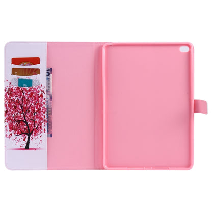 For iPad 5 & 6 Colored Drawing Pattern Horizontal Flip PU Leather Case with Holder & Card Slots & Wallet & Sleep / Wake-up Function(Colored Tree) - More iPad Cases by buy2fix | Online Shopping UK | buy2fix